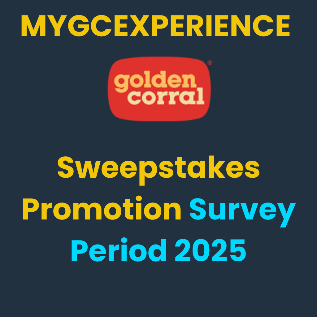 MyGCExperience Sweepstakes Promotion Survey Period